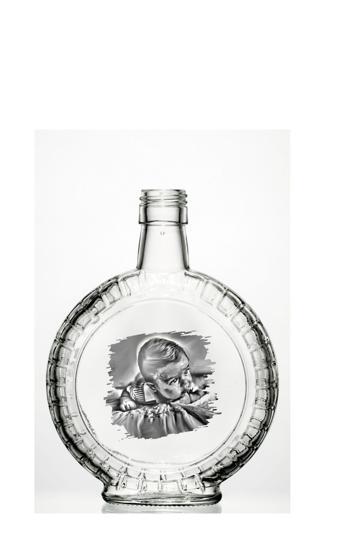 Lahev Budík 0,3L- s vlastním brusem