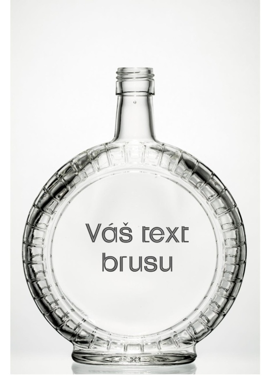 Lahev Budík 0,7L- s vlastním brusem