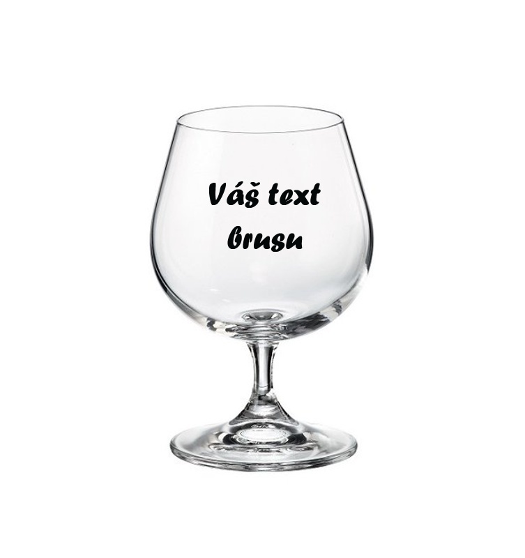 Koňak B- 400ml - s vlastním brusem