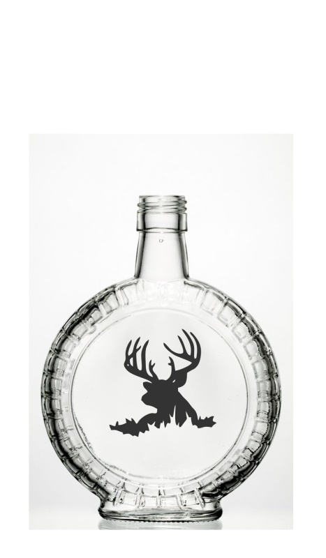 Lahev Budík 0,5L-s vlastním brusem