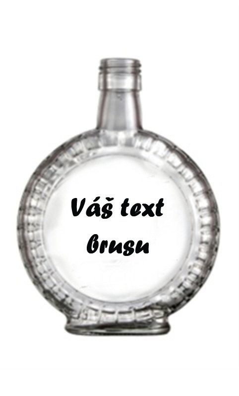 Lahev Budík 0,3L- s vlastním brusem