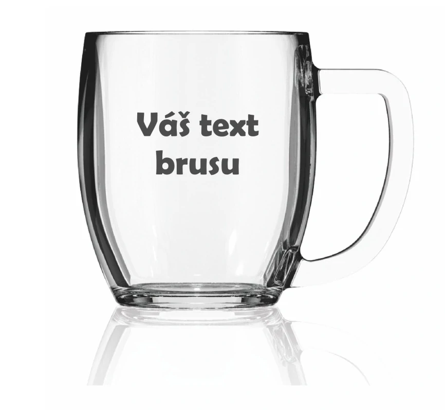Půllitr Vídeň 0,5L - s vlastním brusem